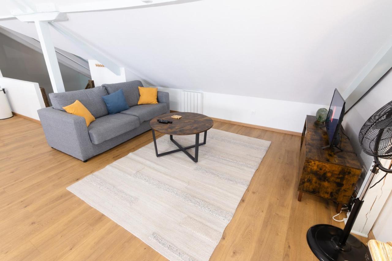 Appartement Atypique Proche Gare/ Dans L'Hyper-Centre Spacieux Pour 6P Au Coeur De Mulhouse Exterior photo